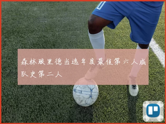 森林狼里德当选年度最佳第六人成队史第二人