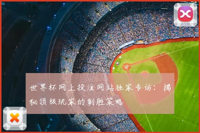 世界杯网上投注网站独家专访:揭秘顶级玩家的制胜策略