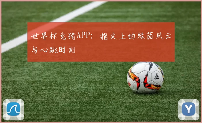世界杯竞猜APP：指尖上的绿茵风云与心跳时刻