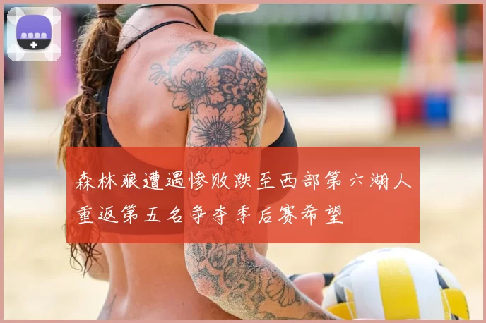 森林狼遭遇惨败跌至西部第六湖人重返第五名争夺季后赛希望